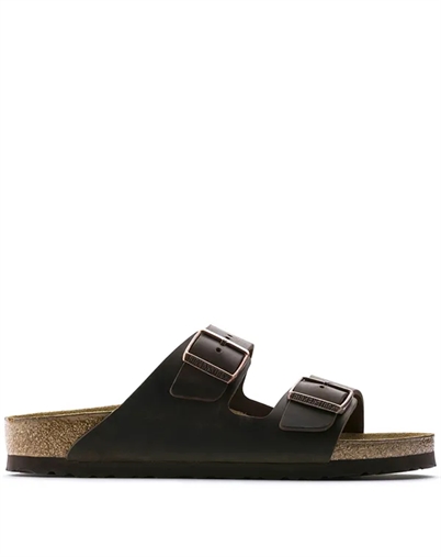 Birkenstock - Arizona Oiled Leather Sandal - Habana